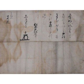 古文書【薩摩藩主／島津吉貴書状】(その他)