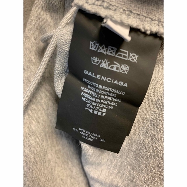 Balenciaga - 正規未使用 BALENCIAGA バレンシアガ ロゴ パーカーの ...