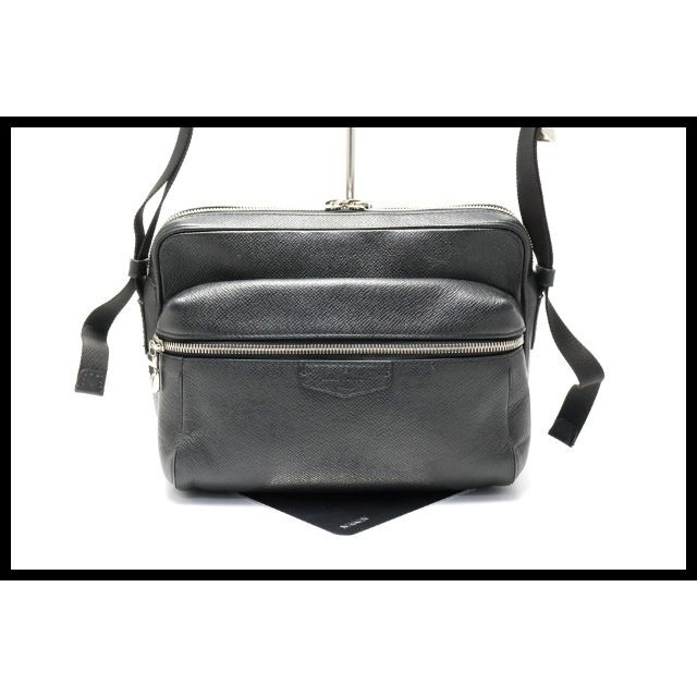 シャネル OSER SANS POSER Messenger Bag Calfskin カーフスキンメッセージパッチ2WAYショルダーバッグ メンズ