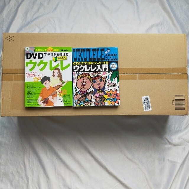 ウクレレセット(新品未使用)本2冊と指カバー付き