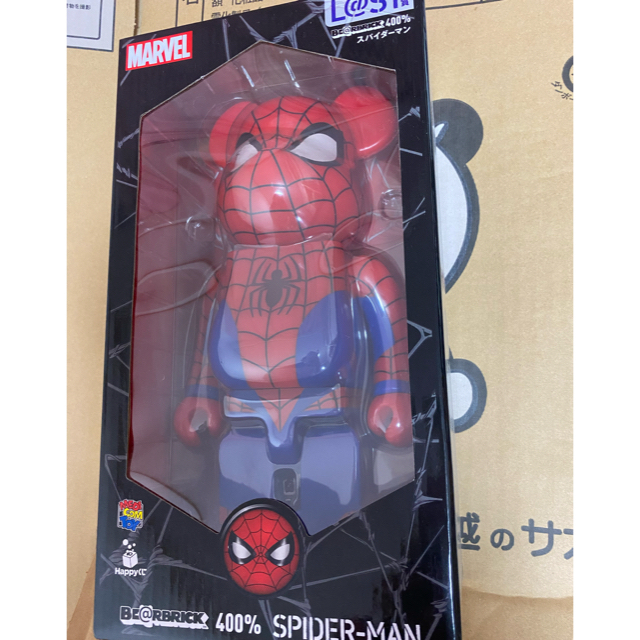 BE@RBRICK - 初期 マーベル ベアブリック スパイダーマン アイアンマン