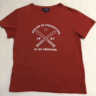 アーペーセー(A.P.C)の【美品】A.P.C  Tシャツ(Tシャツ(半袖/袖なし))