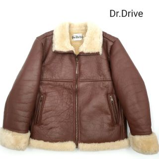 未使用肉厚リアルムートン◇Dr.Drive◇羊革フライトジャケットM 509