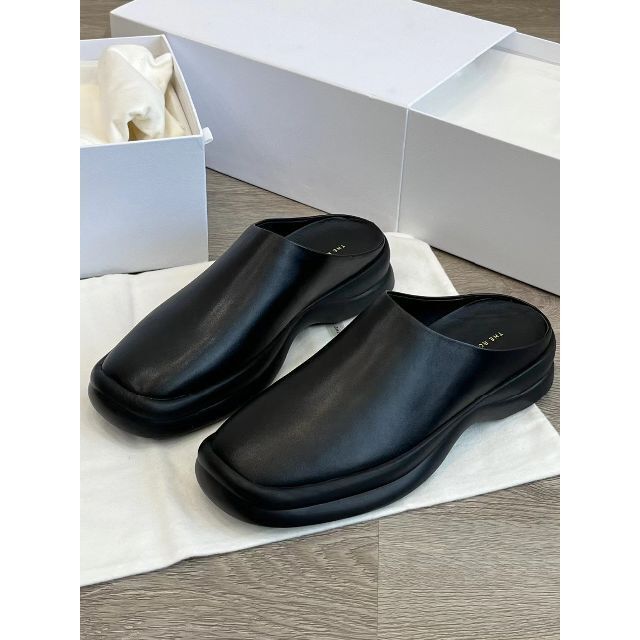 ほぼ未使用 ザロウ サボ Town Clog ブラック 36 23cm | verdadcre.com