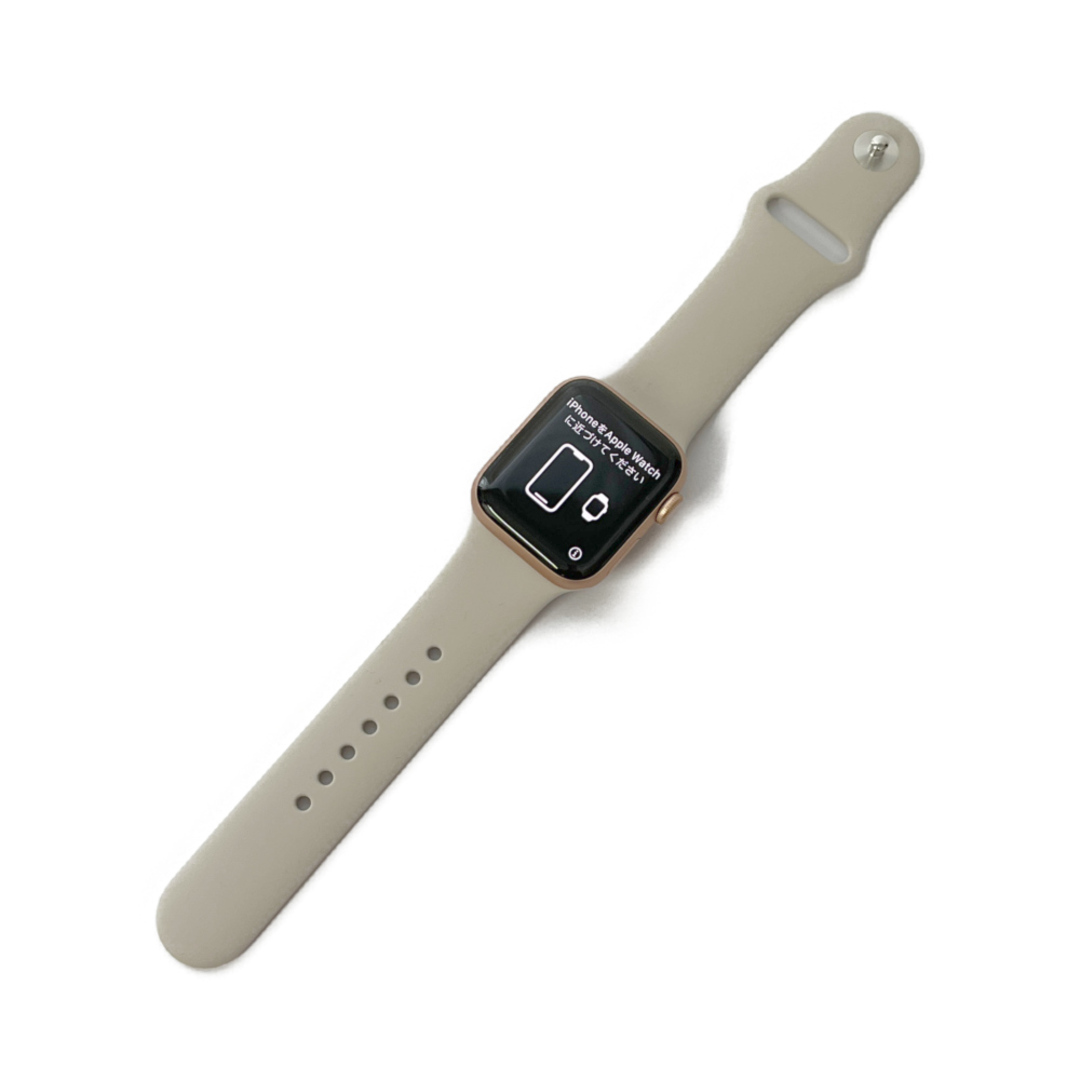 ◆◆Apple アップル AppleWatchSE 40mm スターライトスポーツバンド MKQ03J/A ゴールド GPSモデル