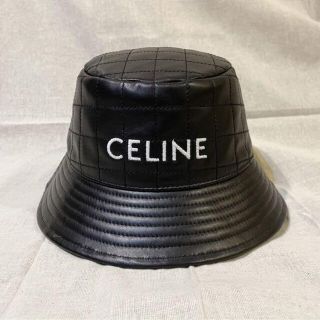 CELINE by Hedi セリーヌ キルティング レザーバケットハット-