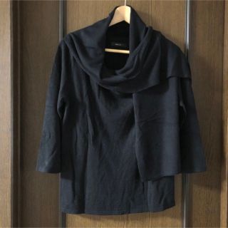 COMME CA ISM - コムサイズム 七分袖セーター 同生地ストール付の通販