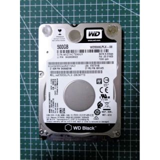 WD Black 500GB HDD 2.5インチ 7mm(PCパーツ)