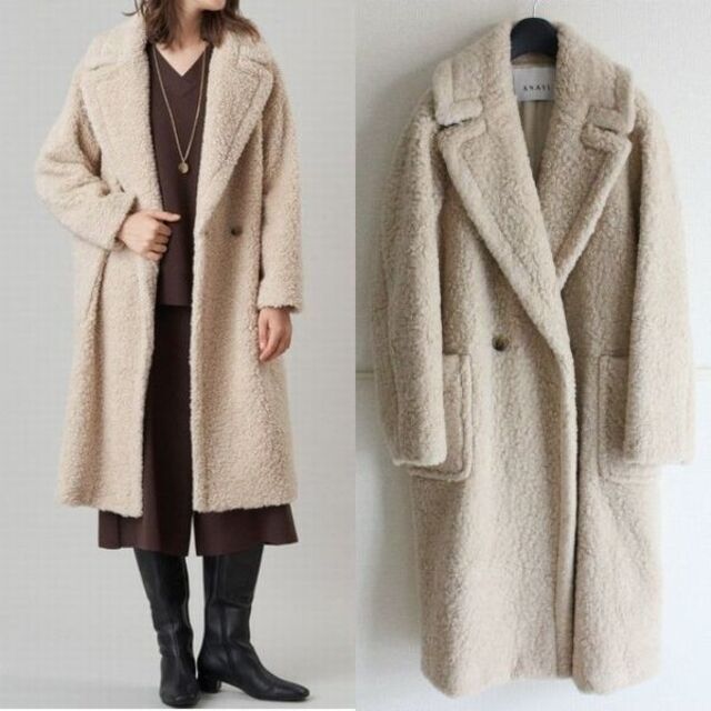 ANAYI - 本日限定10万♡ANAYIアナイ2020♡テディベア カーリーウールロングコートの通販 by ジェシカ♡'s shop｜アナイ