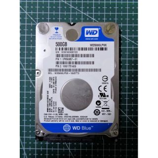 WD 500G HDD 2.5インチ 7mm(PCパーツ)