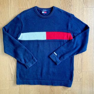 トミーヒルフィガー(TOMMY HILFIGER)のTOMMY JEANS トミージーンズ フラッグセーター HILFIGER M(ニット/セーター)