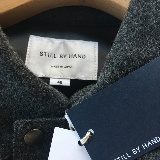 22AW STILL BY HAND / ウールメルトン素材 ショートブルゾン