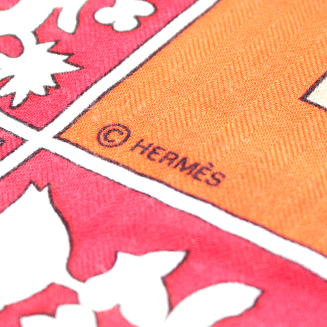 Hermes(エルメス)のエルメス HERMES スカーフ
 カレ140 古き良きアメリカ early america レッド レディースのファッション小物(バンダナ/スカーフ)の商品写真