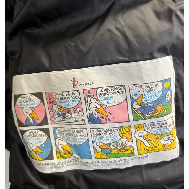 断捨離中様専用ページモンクレール ダウンジャケット MONCLER 衿裏