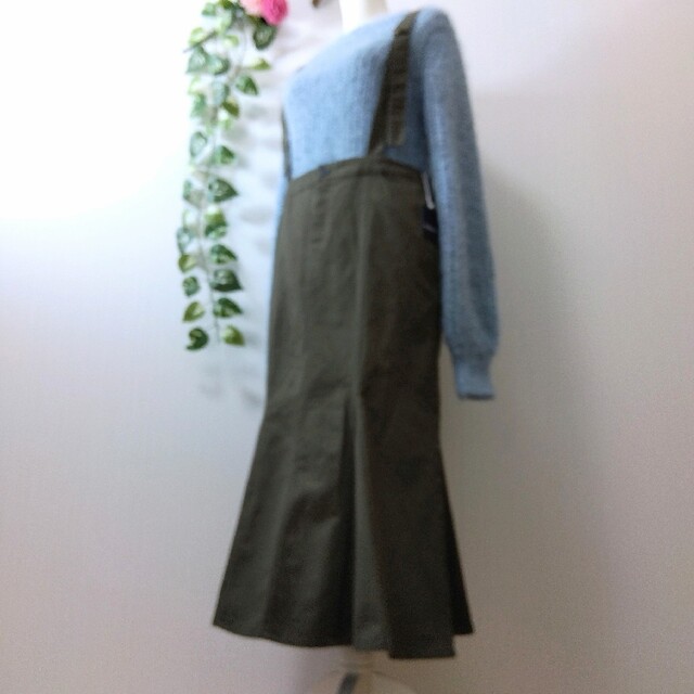 【新品未使用 送料無料】LLサイズサス付きマーメイドスカート レディースのスカート(ロングスカート)の商品写真