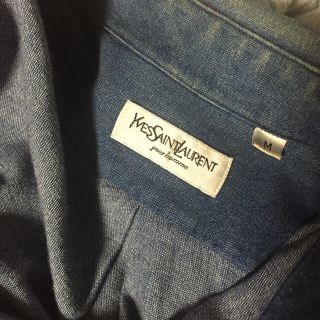 サンローラン(Saint Laurent)のイブサンローラン メンズデニムシャツ(シャツ)