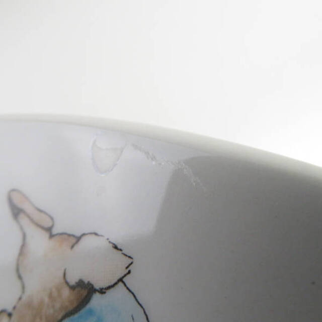 WEDGWOOD - 美品 WEDGWOOD ウェッジウッド ピーターラビット 中 WEDGWOOD - 美品 WEDGWOOD ウェッジウッド ピーターラビット 中
