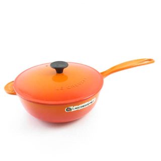 ルクルーゼ(LE CREUSET)の Le Creuset ルクルーゼ ソーシエ 片手鍋 1点 オレンジ系 21cm SC5827F (鍋/フライパン)