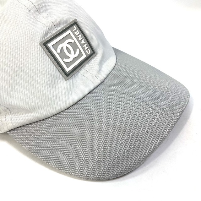 ブランド 新品 CHANEL シャネル スポーツ 帽子 CCココマーク グレー