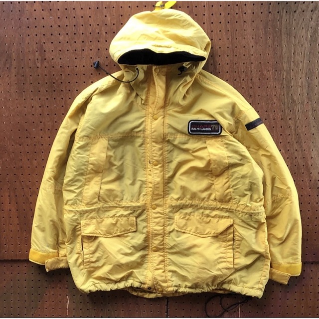 CHAPS - 90s CHAPS Ralph Lauren ナイロンジャケット 黄色/イエローの