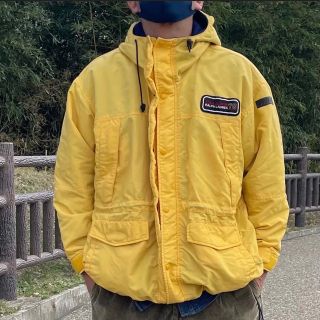 90s CHAPS Ralph Lauren ナイロンジャケット 黄色/イエロー