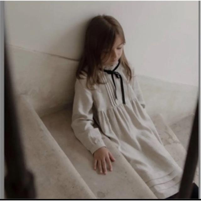 Caramel baby&child - minimom ワンピース 3-4Y lilac dress 美品の