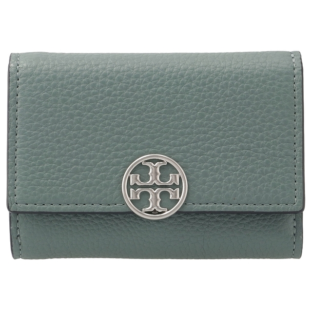 トリーバーチ TORY BURCH 財布 三つ折り MILLER ミラー ミディアム フラップウォレット ブルー系 140912 0086 317