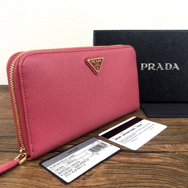 オリジナル 未使用品 - PRADA PRADA 149 1ML506 ジップウォレット 財布