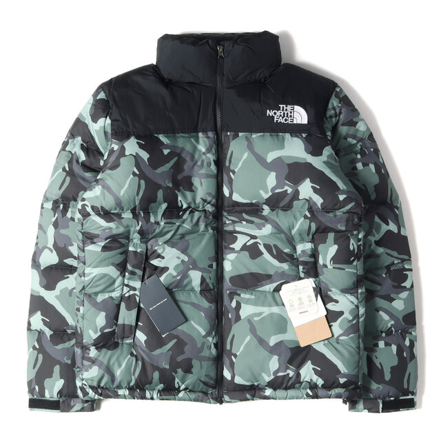 THE NORTH FACE ノースフェイス ダウンジャケット ND91842 Novelty Nuptse Jacket ノベルティー ヌプシ ダウン ジャケット グリーン系 L