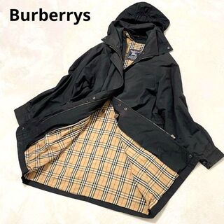 BURBERRY - 美品英国製レアデザイン バーバリー スイングトップ 