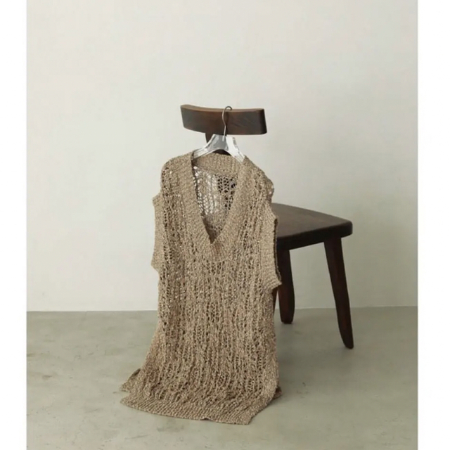 TODAYFUL(トゥデイフル)のtodayful   crochet Knit vest  未使用に近い レディースのトップス(ベスト/ジレ)の商品写真