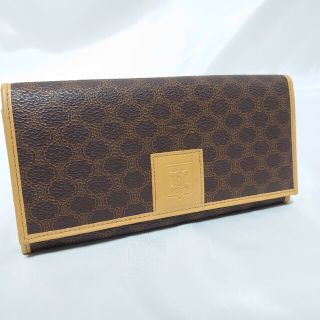 美品 ヴィンテージ CELINE マカダム柄 長財布