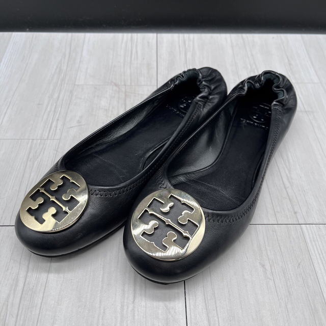 美品 TORY BURCH トリーバーチ 25.5 バックシューズ 8.5M - www
