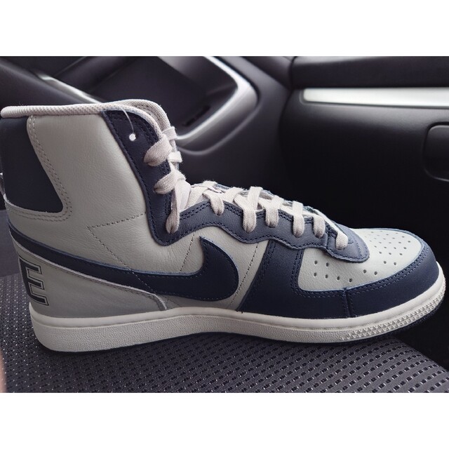 爆買い大人気 ヤフオク! - NIKE TERMINATOR HI 26.5cm グレー/ネイビー