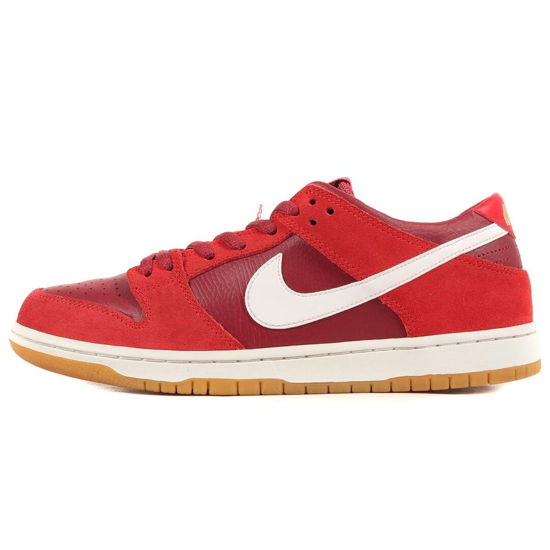 NIKE ナイキ スニーカー SB ZOOM DUNK LOW PRO 854866-616 トラックレッド ホワイト サイズ：28cm US10 靴 シューズ 【メンズ】【R016】