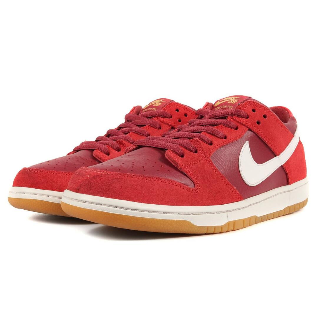 NIKE ナイキ スニーカー SB ZOOM DUNK LOW PRO 854866-616 トラックレッド ホワイト サイズ：28cm US10 靴 シューズ 【メンズ】【R016】