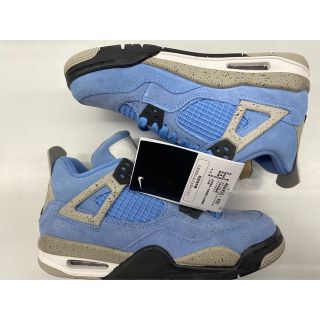 ナイキ(NIKE)のNIKE AIR JORDAN 4 RETRO UNIVERSITY BLUE(スニーカー)