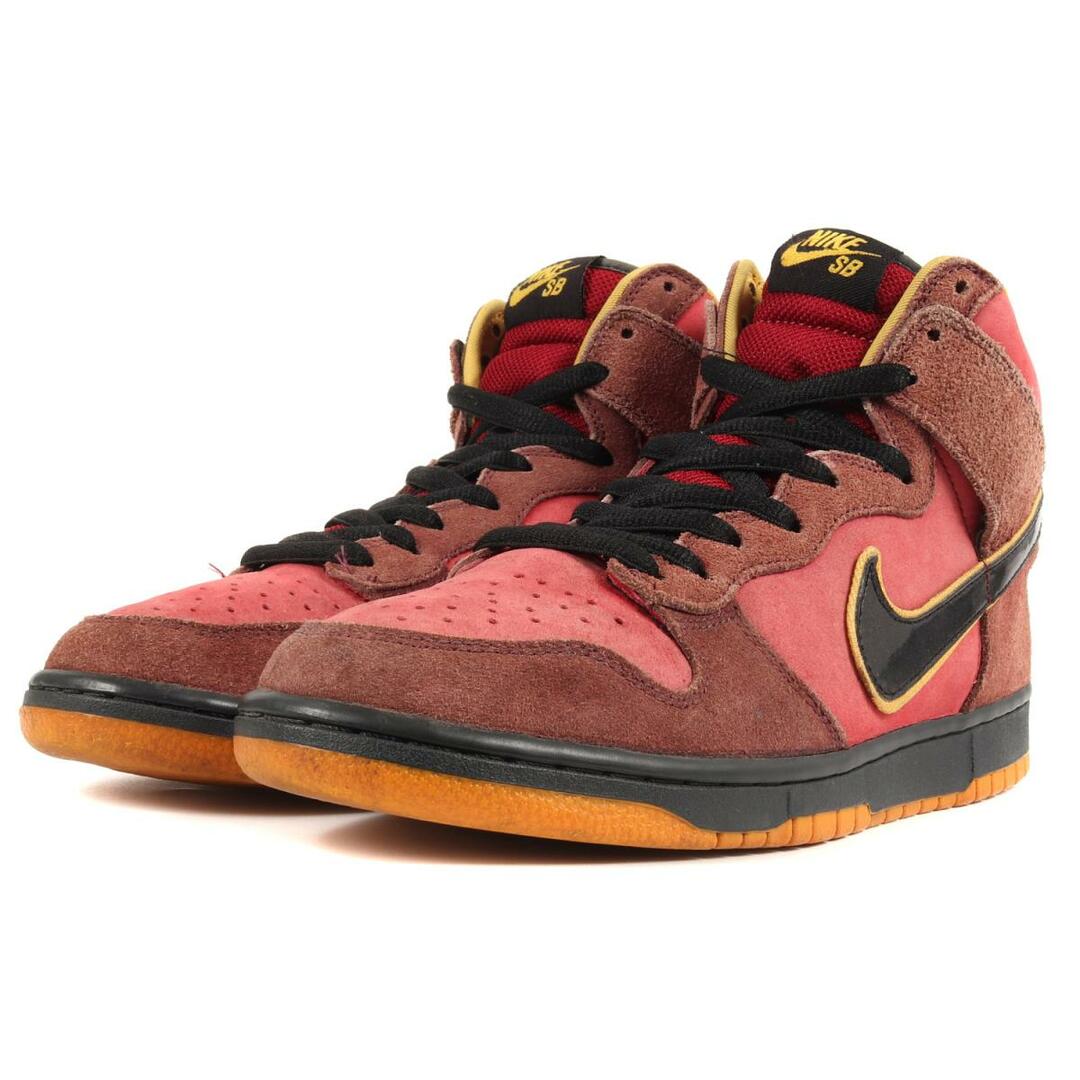 新品 NIKE ダンクハイ チームレッド 29.0cm