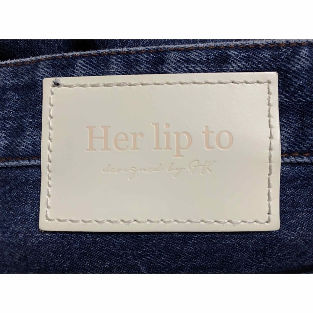 Her lip to(ハーリップトゥ)の※たぬ様専用【herlipto】Tokyo High Rise Jeans レディースのパンツ(デニム/ジーンズ)の商品写真