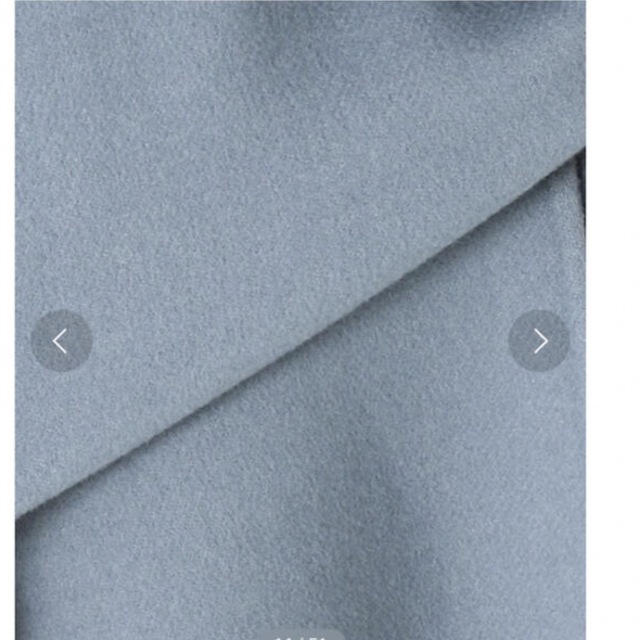 Noble(ノーブル)のリバーノーカラーコート レディースのジャケット/アウター(ロングコート)の商品写真