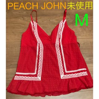 ピーチジョン(PEACH JOHN)の未使用　M ピーチジョン　バレンタイン　ホリデー　キャミソール　ドレス　サンタ　(その他)