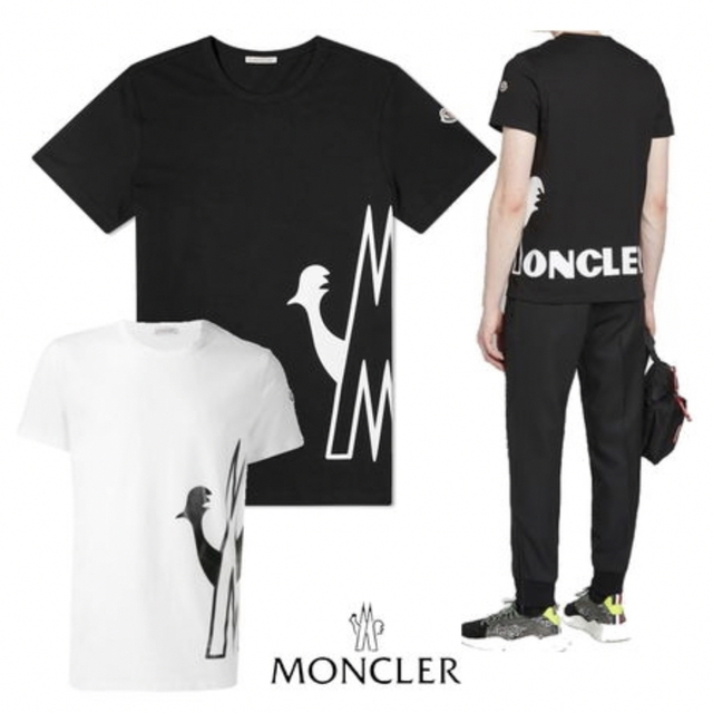 MONCLER(モンクレール)のモンクレール！レアTシャツ！一点物！ メンズのトップス(Tシャツ/カットソー(半袖/袖なし))の商品写真