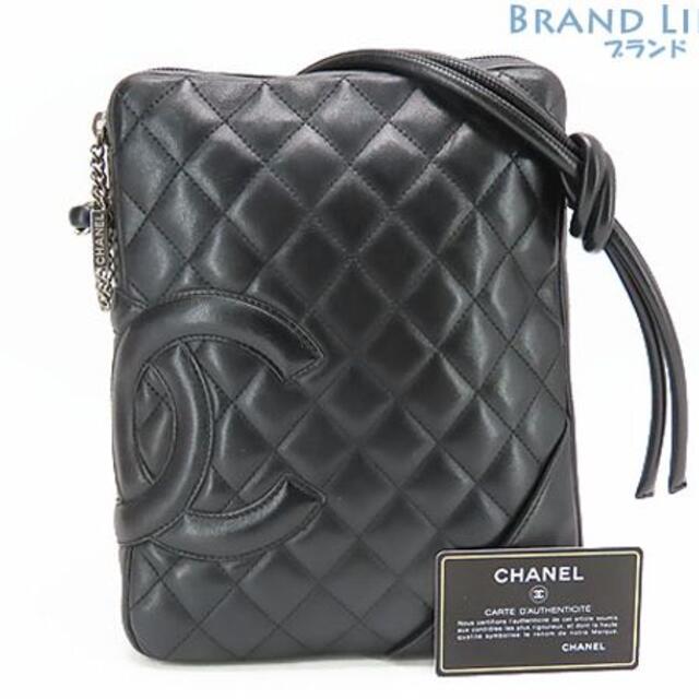 CHANEL - 美品シャネルカンボンラインココマーク斜め掛けショルダーバッグメッセンジャーバッグ