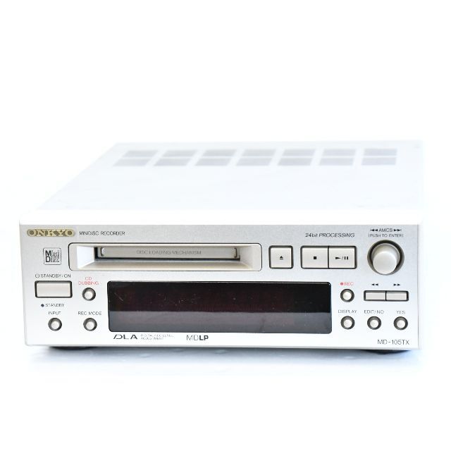 スマホ/家電/カメラONKYO MD-105TX(S) INTEC205 mdデッキ mdコンポ