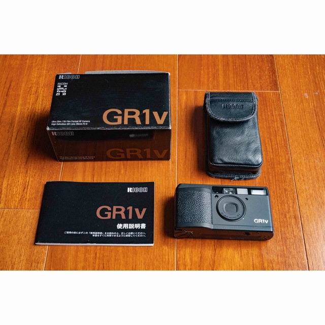 【完動美品】リコー RICOH GR1v GR ブラック