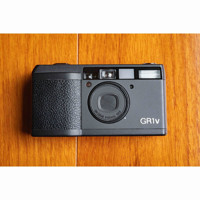 美品 RICOH GR1V カメラ コンパクトカメラ ブラック シャッターOK