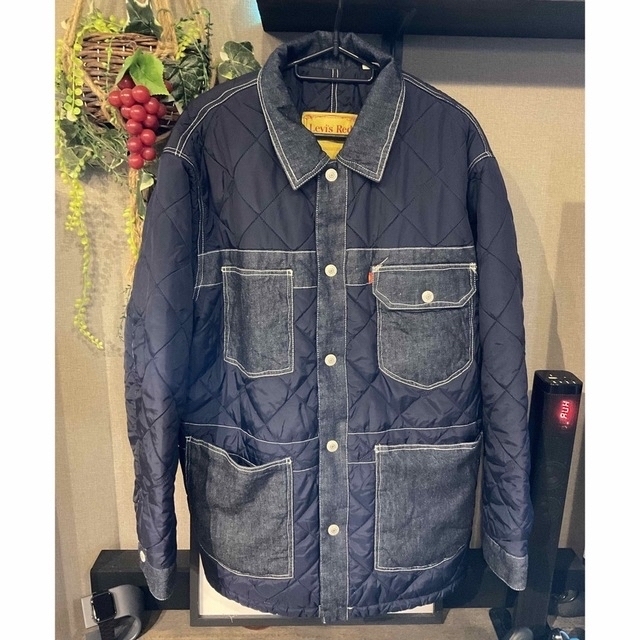 Lサイズ☆新品・タグ付きLEVI'S REDオフキルティングリバーシブル ...