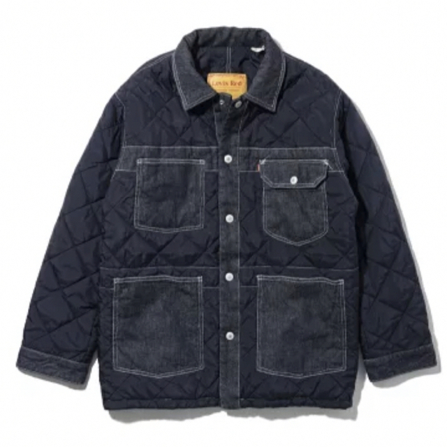 Lサイズ★新品・タグ付きLEVI'S REDオフキルティングリバーシブルコート