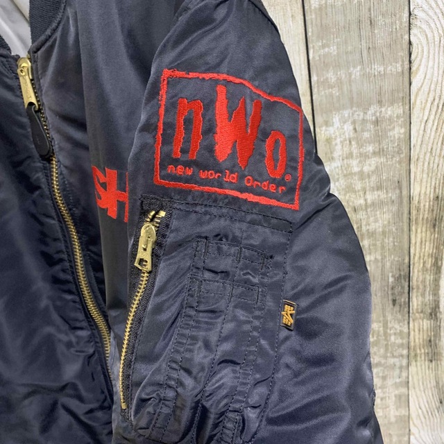 アルファ nwo KEVIN NASH MA1 リバーシブル-