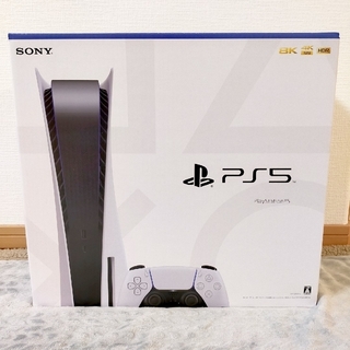 プレイステーション(PlayStation)の【新品未開封】PS5 プレイステーション5 本体 ディスクドライブ搭載型(家庭用ゲーム機本体)